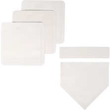 Franklin Sports Mlb Home Plate + Atıcı Plakası ile Atış Beyzbol Kaleleri, Beyzbol, Teeball + Kickball Için Mükemmel Arka Bahçe Plaka Kale Seti