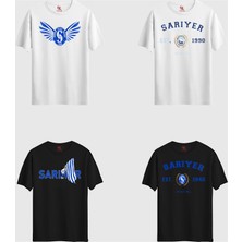 Rabona Fashion Sarıyer 1940 Boğazın Gururu 4'lü Taraftar T-Shirt Seti