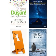 Epsilon Yayınevi Düşün! Çok Geç Olmadan - Edward De Bono + Kuzey Işıklarının Şarkısı + Telefon Tutucu + Bir Kar Tanesi