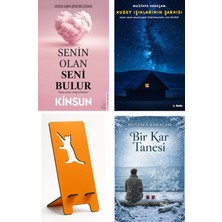 Destek Yayınları Senin Olan Seni Bulur - Kinsun + Kuzey Işıklarının Şarkısı + Telefon Tutucu + Bir Kar Tanesi