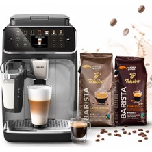 Philips Tam Otomatik Espresso Makinesi - 12 Sıcak & Soğuk Içecek, Lattego Süt Köpürtücü, Sessiz Çalışma, Hızlı Başlangıç, (2 kg Kahve Hediyeli) Çekirdekten Fincana Taze Kahve