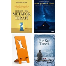 Müptela Yayınları Herkes Için Metafor Terapi - Pelin Öztaş + Kuzey Işıklarının Şarkısı + Telefon Tutucu + Bir Kar Tanesi