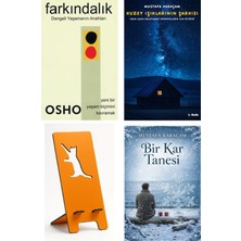 Ganj Kitap Farkındalık - Osho + Kuzey Işıklarının Şarkısı + Telefon Tutucu + Bir Kar Tanesi