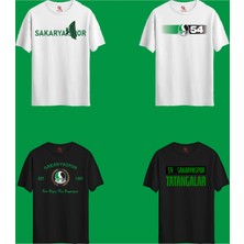 Rabona Fashion Sakaryaspor 4 Farklı Tasarım Taraftar T-Shirt Seti