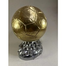 Lineex Fıfa Ballon D'or Maketi Orjinal Gold Kaplama 25 cm Büyük Boy