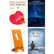 Tekin Yayınevi Gül Kokusu - Suna Tanaltay + Kuzey Işıklarının Şarkısı + Telefon Tutucu + Bir Kar Tanesi