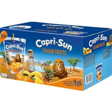 Capri-Sun Safari (Portakallı, Ananaslı, Mandalinalı) (200 ml x 20 Adet)