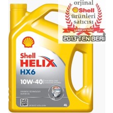 AyrStore Shell Helix Hx6 10W/40 4 Litre 2023