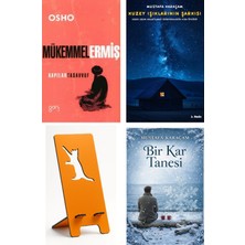 Ganj Kitap Mükemmel Ermiş - Osho + Kuzey Işıklarının Şarkısı + Telefon Tutucu + Bir Kar Tanesi
