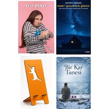 Az Kitap Bencillik Psikolojisi - Akif Manaf + Kuzey Işıklarının Şarkısı + Telefon Tutucu + Bir Kar Tanesi
