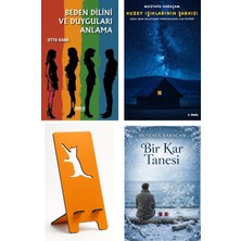 Gece Kitaplığı Beden Dilini ve Duyguları Anlama - Otto Rank + Kuzey Işıklarının Şarkısı + Telefon Tutucu + Bir Kar Tanesi