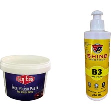 Sintaş 450GR Ince Pasta Shine Protect 250GR B3 Cila Set