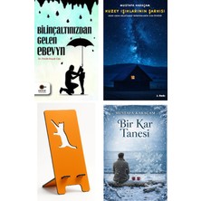 Cezve Kitap Bilinçaltınızdan Gelen Ebeveyn - Feride Koçak Can + Kuzey Işıklarının Şarkısı + Telefon Tutucu + Bir Kar Tanesi
