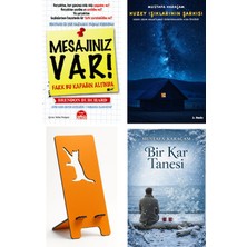 Martı Yayınları Mesajınız Var! - Brendon Burchard + Kuzey Işıklarının Şarkısı + Telefon Tutucu + Bir Kar Tanesi