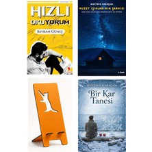Morena Yayınevi Hızlı Okuyorum - Bayram Güneş + Kuzey Işıklarının Şarkısı + Telefon Tutucu + Bir Kar Tanesi