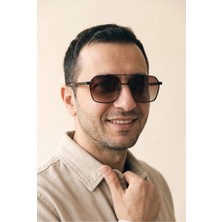 Chocolate Eyewear Polarize UV400 Koruma Kahverengi Güneş Gözlüğü