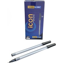 Silka Linc Icon Tükenmez Kalem, 1 Mm, Siyah