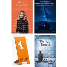 İnkılap Kitabevi Duygu Simyacısı - Seda Diker + Kuzey Işıklarının Şarkısı + Telefon Tutucu + Bir Kar Tanesi