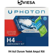 Sviesa H4 Acil Durum Yedek Ampul ve Sigorta Kiti - Full Set