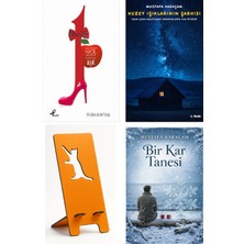 Profil Kitap 1 - Denemeden Nasıl Bilinir Ki Gerçek Aşk - Tuba Kaytaş + Kuzey Işıklarının Şarkısı + Telefon Tutucu + Bir Kar Tanesi