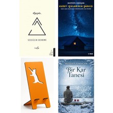 Destek Yayınları Sessizlik Devrimi - Nevşah Karamehmet + Kuzey Işıklarının Şarkısı + Telefon Tutucu + Bir Kar Tanesi