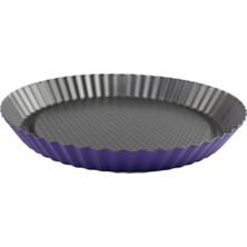 Turta Tart Kalıbı Mor 28CM