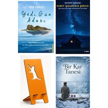 Destek Yayınları Yedi Gün Adası - Ipek Darga + Kuzey Işıklarının Şarkısı + Telefon Tutucu + Bir Kar Tanesi