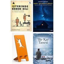 Beyaz Yayınları Iş Yerinde Beden Dili - Allan + Kuzey Işıklarının Şarkısı + Telefon Tutucu + Bir Kar Tanesi