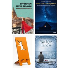Elma Yayınevi Süpermen Türk Olsaydı - Ahmet Şerif Izgören + Kuzey Işıklarının Şarkısı + Telefon Tutucu + Bir Kar Tanesi