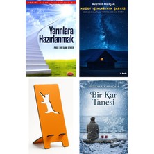 İnkılab Yayınları Yarınlara Hazırlanmak - Sami Şener + Kuzey Işıklarının Şarkısı + Telefon Tutucu + Bir Kar Tanesi