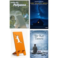 Çınar Yayınları Madem Öyle Pollyanna... - Aysim Altay + Kuzey Işıklarının Şarkısı + Telefon Tutucu + Bir Kar Tanesi