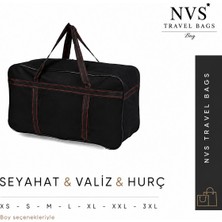 Nvs Battal Boy Çanta Büyük Valiz ve Seyahat Çantası Hurç Çeyiz Oldukça Geniş Hacim ve Dayanıklılık