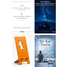 Mediacat Yayınları The Tipping Point - Kıvılcım Anı - Malcolm Gladwell + Kuzey Işıklarının Şarkısı + Telefon Tutucu + Bir Kar Tanesi