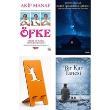 Az Kitap Öfke-Nedir ve Nasıl Dönüştürülür? - Akif Manaf + Kuzey Işıklarının Şarkısı + Telefon Tutucu + Bir Kar Tanesi