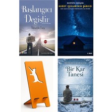 Karma Kitaplar Başlangıcı Değiştir - Bahaddin Ersoy + Kuzey Işıklarının Şarkısı + Telefon Tutucu + Bir Kar Tanesi