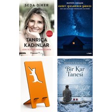 İnkılap Kitabevi Tanrıça Kadınlar - Seda Diker + Kuzey Işıklarının Şarkısı + Telefon Tutucu + Bir Kar Tanesi