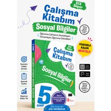 Ata Yayıncılık 5. Sınıf Ata Süper Sosyal Bilgiler Çalışma Kitabım Seti