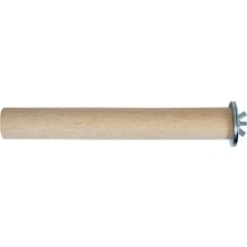 AyrStore Ahşap Papağan Kuş Tüneği Boy 20 cm Çap 3 cm