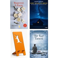 Lavinya Kitap Başarının 5 Farzı - Cihan Erdem + Kuzey Işıklarının Şarkısı + Telefon Tutucu + Bir Kar Tanesi