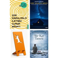 Destek Yayınları Zor Insanlarla Iletişim Kurma Sanatı - Erkan Sarıyıldız + Kuzey Işıklarının Şarkısı + Telefon Tutucu + Bir Kar Tanesi