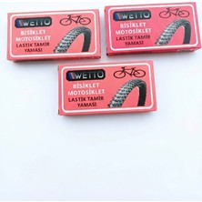 Wetto Bisiklet Soğuk Iç Lastik Tamir-Yama Kiti Seti