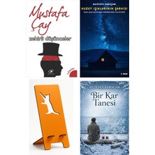 Çay Yayınları Zehirli Düşünceler - Mustafa Çay + Kuzey Işıklarının Şarkısı + Telefon Tutucu + Bir Kar Tanesi