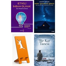 Sistem Yayıncılık Etkili Insan Olmak - John C. Maxwell + Kuzey Işıklarının Şarkısı + Telefon Tutucu + Bir Kar Tanesi