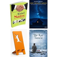 Mavi Çatı Yayınları Kişisel Satış - Metin Kan + Kuzey Işıklarının Şarkısı + Telefon Tutucu + Bir Kar Tanesi