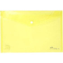 AyrStore Umix Çıtçıtlı Zarf Dosya Sarı Eco Şeffaf U1120P-SA-ECO