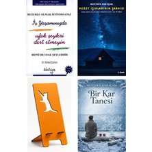 Koleksiyon Huzurlu Olmak Istiyorsanız  Iş Yaşamınızda Ufak... - Richard Carlson + Kuzey Işıklarının Şarkısı + Telefon Tutucu + Bir Kar Tanesi