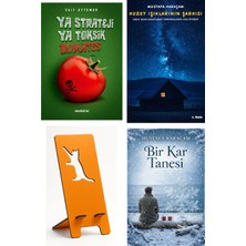 Mediacat Yayınları Ya Strateji Ya Toksik Domates - Sait Aytemur + Kuzey Işıklarının Şarkısı + Telefon Tutucu + Bir Kar Tanesi
