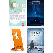 Final Kültür Sanat Yayınları Büyük Huzur - Suzy Greaves + Kuzey Işıklarının Şarkısı + Telefon Tutucu + Bir Kar Tanesi