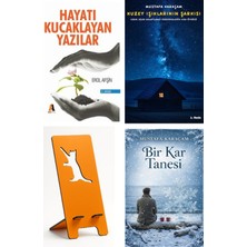 Akis Kitap Hayatı Kucaklayan Yazılar - Erol Afşin + Kuzey Işıklarının Şarkısı + Telefon Tutucu + Bir Kar Tanesi
