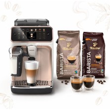 Philips Tam Otomatik Espresso ve Kahve Makinesi - Rose Gold, 20 Sıcak & Soğuk Içecek, Lattego Süt Köpürtücü, (2 kg Kahve Hediyeli) Renkli Dokunmatik Ekran, Sessiz Seramik Öğütücü
